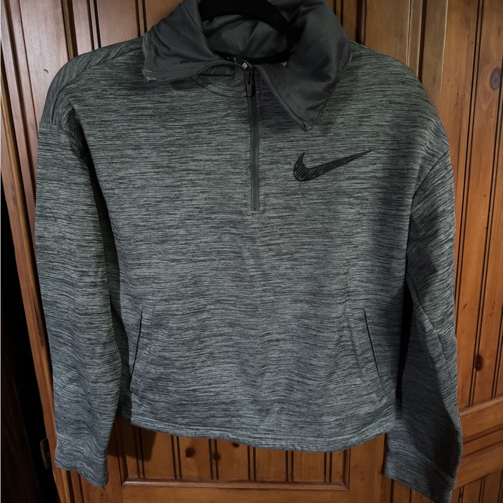Nike Dri-FIT Gray Loose-Fit Top